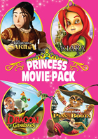 Princess Movie Collection: The Legend Of Sarila / Kiara / Dragon Guardians / The True Story Of Puss 'N Boots