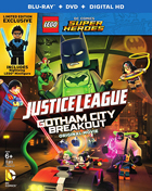 LEGO: DC Comics Super Heroes: Justice League: Gotham City Breakout (Blu-ray/DVD)(w/Nightwing LEGO Minifigure)
