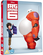 Big Hero 6: Lenticular Limited Edition (Blu-ray 3D-UK/Blu-ray-UK)(SteelBook)