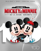Mickey And Minnie: 10 Classic Shorts: Volume 1 (Blu-ray/DVD)