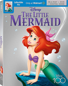 Little Mermaid: Disney100 Limited Edition (Blu-ray/DVD)(w/Collectable Pin)