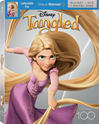 Tangled: Disney100 Limited Edition (2010)(Blu-ray/DVD)(w/Collectable Pin)