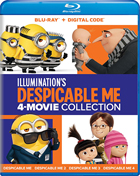 Despicable Me: 4-Movie Collection (Blu-ray): Despicable Me / Despicable Me 2 / Despicable Me 3 / Despicable Me 4