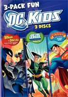 DC Kids: 3-Pack Fun: The Batman Vs Dracula / Justice League Unlimited: Saving The World: Season 1, Volume  / Superman: Brainiac Attacks