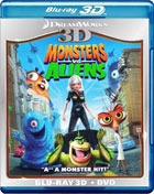 Monsters Vs. Aliens 3D (Blu-ray 3D/DVD)