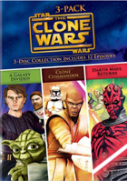 Star Wars: The Clone Wars 3 Pack: A Galaxy Divided / Clone Commandos / Return Of Darth Maul