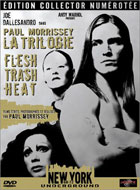 New York Underground, La Trilogie Paul Morrissey : Flesh / Trash / Heat: Coffret Collector Numerote 4 DVD (PAL-FR)