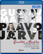 Mahler: Symphonies Nos. 3 & 4: Waltraud Meier / Genia Kuhmeier: Frankfurt Radio Symphony Orchestra (Blu-ray)