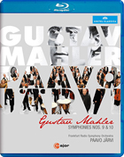 Mahler: Symphonies Nos. 9 & 10: Paavo Jarvi: Frankfurt Radio Symphony Orchestra (Blu-ray)