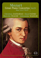 Mozart: Great Piano Concertos, Vol. 4: Nos. 5, 8, 17, 27 (DTS)