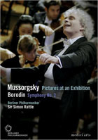 Mussorgsky: Pictures At An Exhibition / Borodin: Symphony No. 2: Simon Rattle: Berlin Philharmonic Orchestra