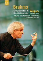 Brahms: Symphony No. 4 Double Concerto / Wagner: Prelude To Parsifal: Berliner Philharmoniker