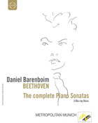 Beethoven: Barenboim Plays Beethoven: Complete Piano Sonatas No. 1 - 32: Daniel Barenboim (Blu-ray)