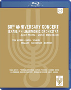 60th Anniversary Concert: Israel Philharmonic Orchestra (Blu-ray)