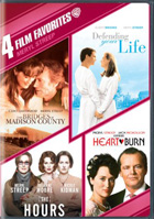 4 Film Favorites: Meryl Streep: The Bridges Of Madison County / The Hours / Defending Your Life / Heartburn