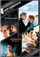 4 Film Favoties: Richard Gere: Sommersby / American Gigolo / Nights In Rodanthe / An Officer And A Gentleman