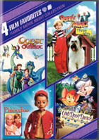 4 Film Favorites: Family Movie Night Collection: Dennis The Menace Strikes Again / Quest For Camelot / The Adventures Of Pinocchio / Cats Don't Dance