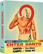 Enter Santo: The First Adventures Of The Silver-Masked Man: Indicator Series: Limited Edition (Blu-ray): Santo Vs. Evil Brain / Santo Vs. Infernal Men
