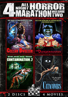 4 Film All Night Horror Movie Marathon Vol. 2: Cellar Dweller / Catacombs / The Dungeonmaster / Contamination .7