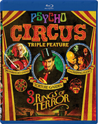 Psycho Circus: 3 Rings Of Terror (Blu-ray): The Creeping Flesh / Brotherhood Of Satan / Torture Garden
