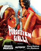 Forgotten Gialli: Volume 3 (Blu-ray): Autopsy / Murder Mansion / Crazy Desires Of A Murderer