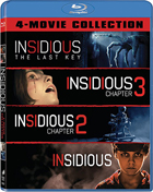 Insidious 4-Movie Collection (Blu-ray): Insidious / Insidious: Chapter 2 / Insidious: Chapter 3 / Insidious: The Last Key