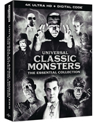 Universal Classic Monsters: The Essential Collection (4K Ultra HD): Dracula / Frankenstein / The Wolf Man / The Invisible Man / The Bride Of Frankenstein / The Mummy / Creature From The Black Lagoon / Phantom Of The Opera