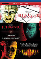 Hellraiser Triple Feature: Hellraiser III: Hell On Earth / Hellraiser IV: Bloodline / Hellraiser V: Inferno
