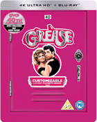 Grease: 40th Anniversary Edition: Limited Edition (4K Ultra HD-UK/Blu-ray-UK)(SteelBook)