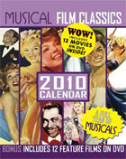 Musicals Film Classics 2010 Calendar (w/4 Musical DVD)