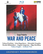 Prokofiev: War And Peace: At Kirov Opera, St. Petersburg, 1991: Alexander Gergalov / Yelena Prochina / Gegam Gregorian (Blu-ray)