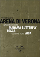 Opera Exclusive: Arena Di Vero: Puccini: Madama Butterfly / Puccini: Tosca / Verdi: Aida