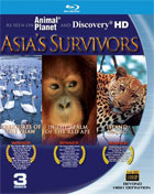 Asia's Survivors (Blu-ray): Island Magic / Creatures Of The Thaw / In The Realm Of The Red Ape