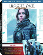 Rogue One: A Star Wars Story: DigiPack Limited Edition (Blu-ray 3D/Blu-ray/DVD)