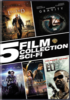 5 Film Collection: Sci-Fi: I Am Legend / The Book Of Eli / Gravity / Jupiter Ascending / Midnight Special