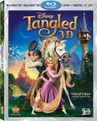 Tangled (2010)(Blu-ray 3D/Blu-ray/DVD) (USED)