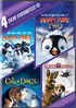 4 Film Favorites: Critters With Character Collection: Happy Feet / Happy Feet Two / Cats & Dogs / Cats & Dogs: The Revenge Of Kitty Galore