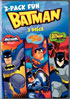 Batman 3-Pack Fun: Batman: The Brave And The Bold: Volume 1 / The Batman Superman Movie / Batman/Superman Movie