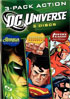 DC Universe: 3-Pack Action: Green Lantern: First Flight / Superman: Doomsday / Justice League: The New Frontier