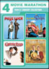 4 Movie Marathon: Family Comedy Collection: Pure Luck / King Ralph / Ghost Dad / For Richer Or Poorer