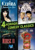4 Horror Comedy Classics: Elvira: Mistress Of The Dark / Transylvania 6-5000 / House II: The Second Story / Return Of The Killer Tomatoes