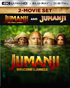 Jumanji / Jumanji: Welcome To The Jungle: Limited Edition (4K Ultra HD/Blu-ray)(SteelBook)